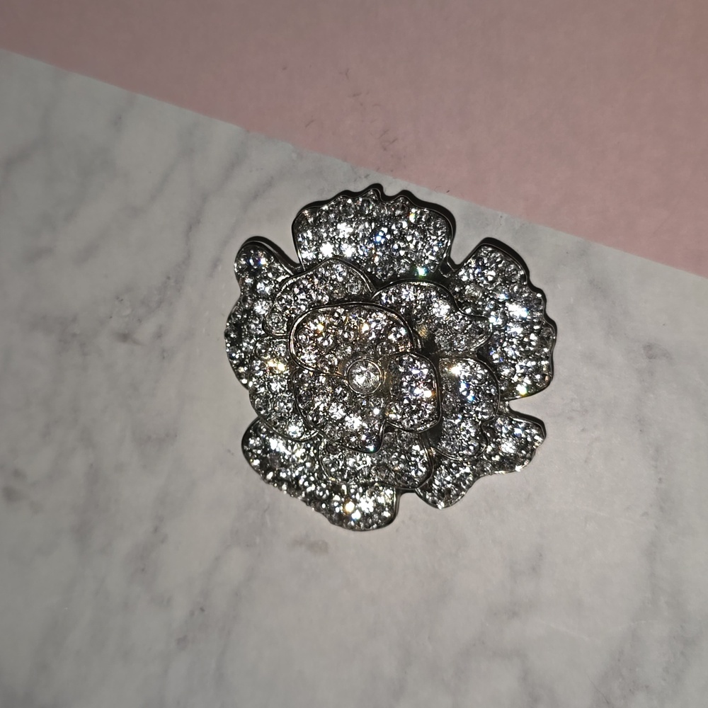 Vintage Rhinestone Brooch - Picture 4 of 5